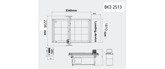 BK3 High Speed Digital Cutting Machine