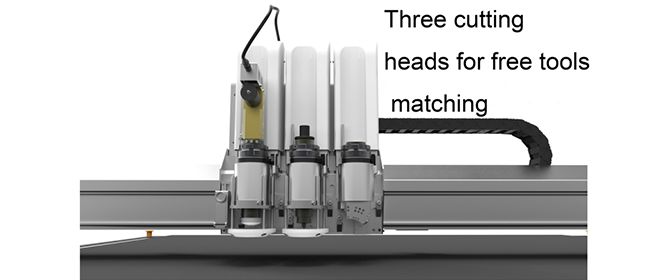 Efficient cutting heads