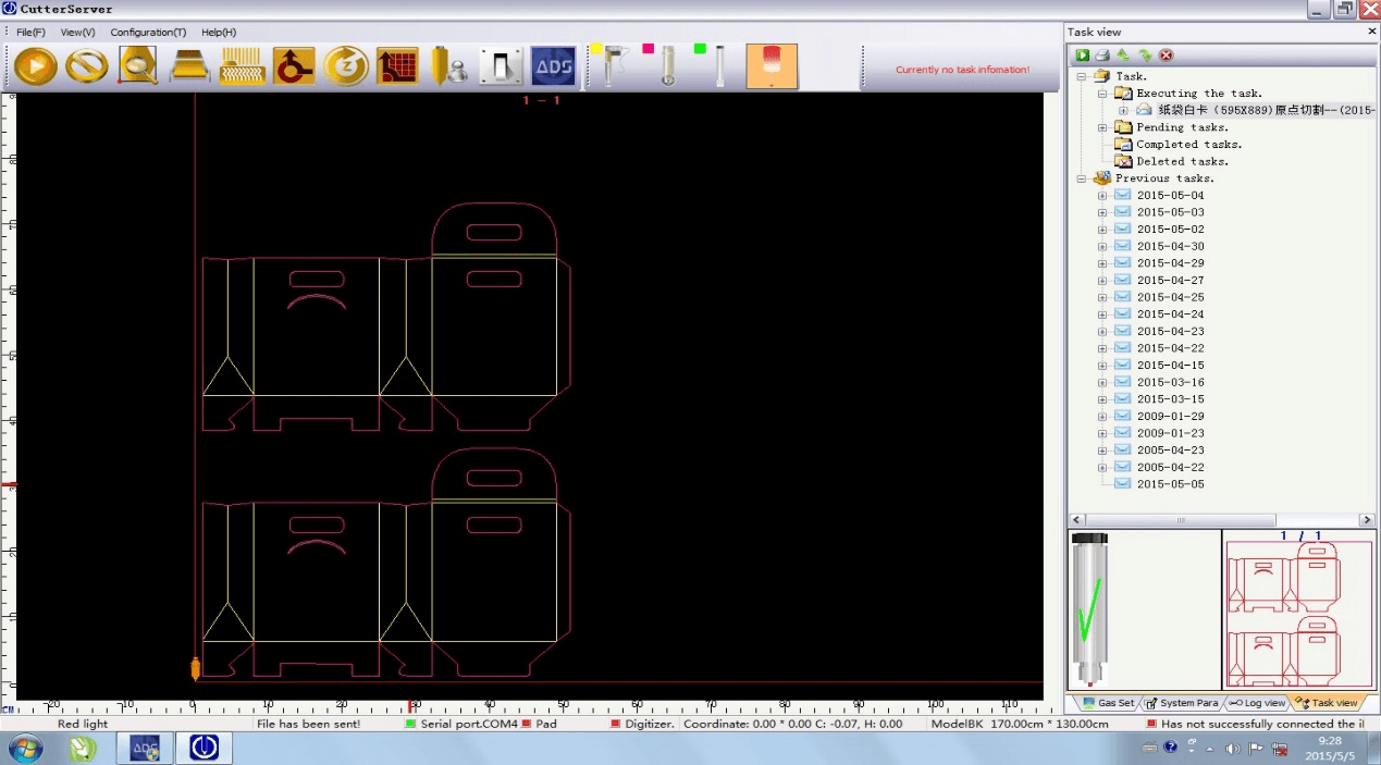 System kontroli ruchu IECHO